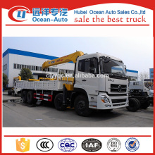 Dongfeng Kinland heavy truck mounted crane with XCMG crane for sale